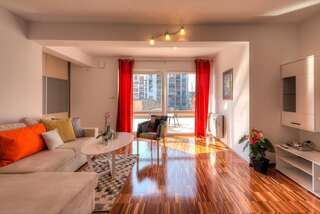 Апартаменты Apartments City Center Тиват Апартаменты с 1 спальней и террасой-12