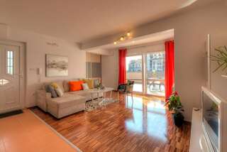 Апартаменты Apartments City Center Тиват Апартаменты с 1 спальней и террасой-17