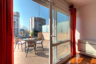 Апартаменты Apartments City Center Тиват Апартаменты с 1 спальней и террасой-27